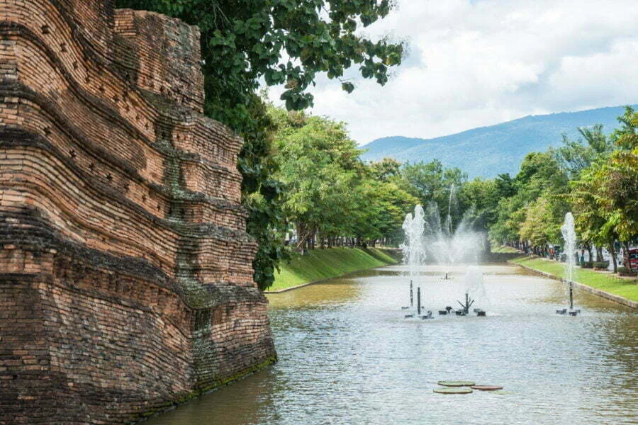 doi suthep view from si phum corner chiang mai
