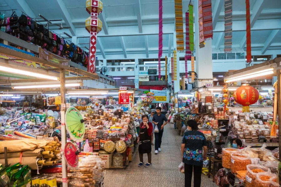 ton lam yai chiang mai market
