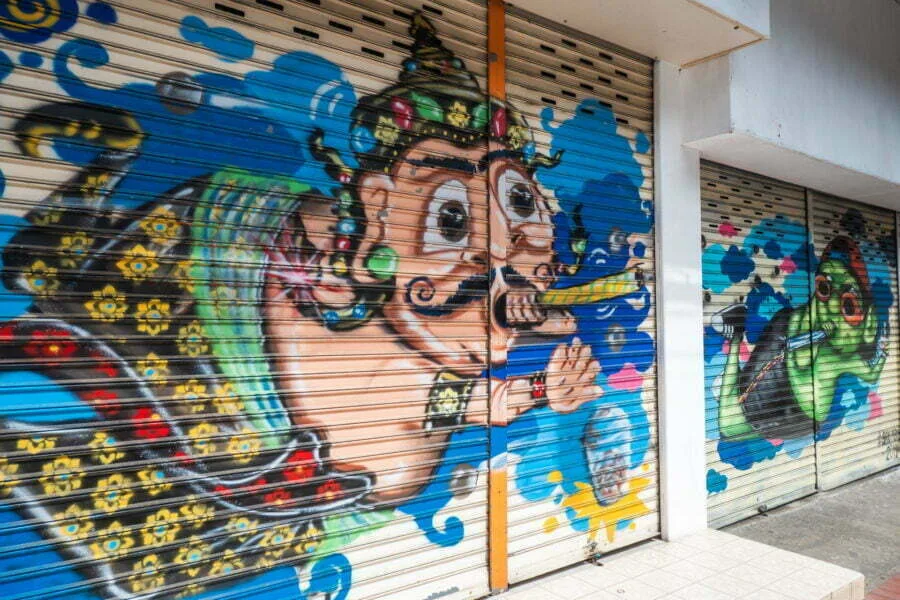 chiang mai mural painting