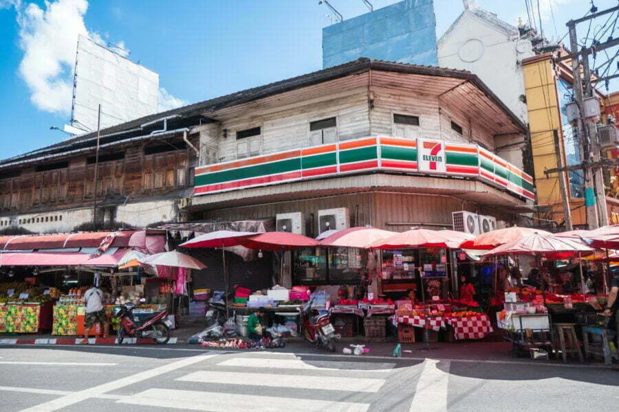 seven eleven wooden house chiang mai