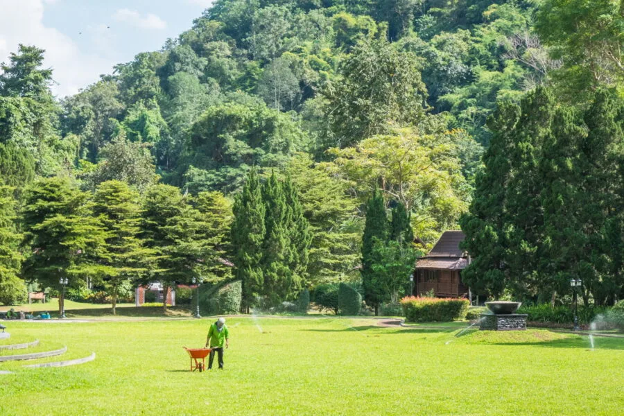 setting of lanna resort chiang mai