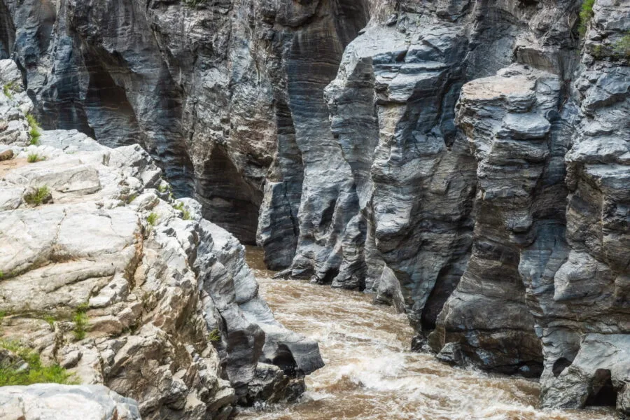 canyon detail at ob khan national park