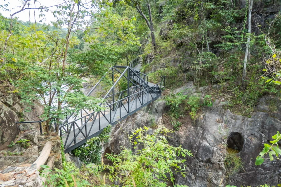 ob khan national park bridge