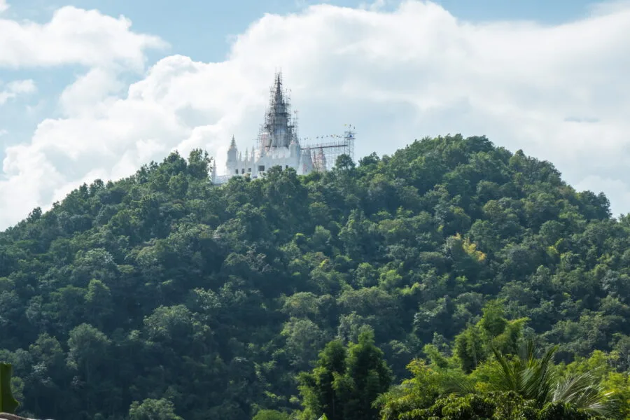 view of Wat Phra That Si Mueang Pong