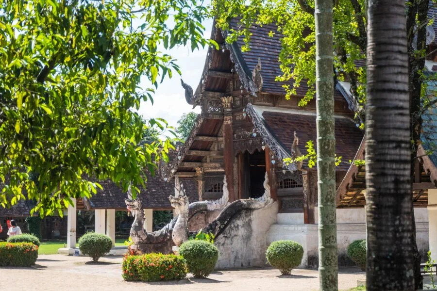 view wat intharawat - chiang mai