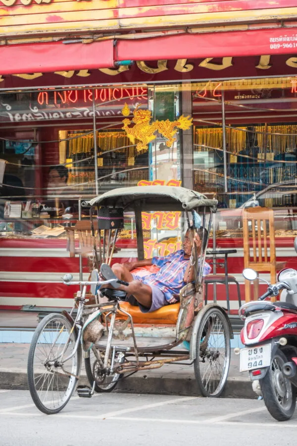 rickshaw phitsanulok street
