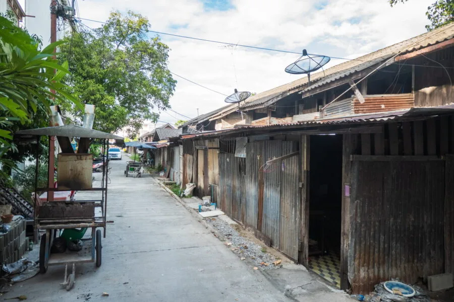 old street near phitsanulok station