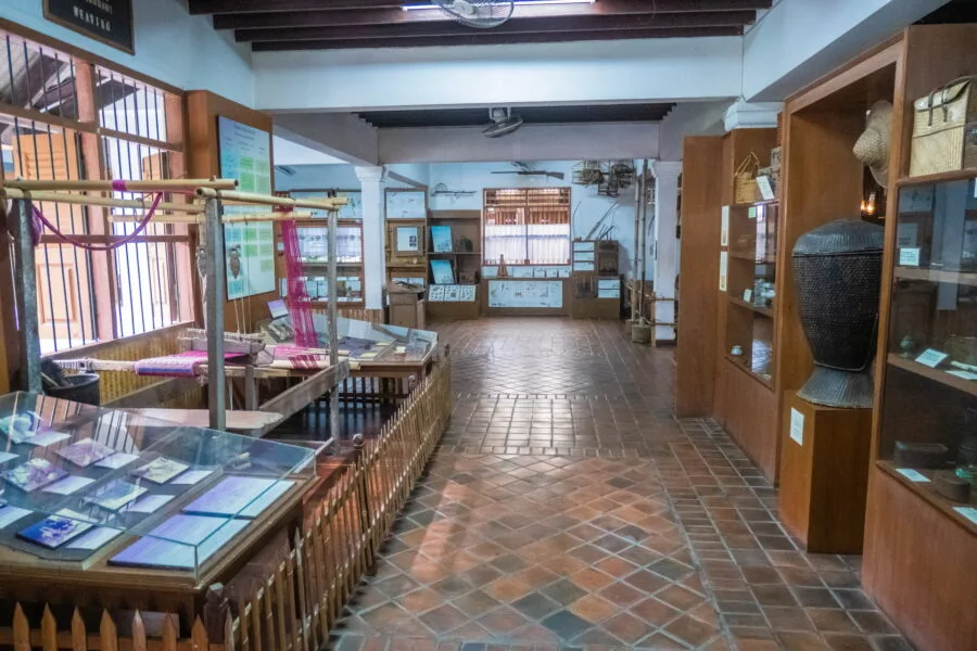 main interior museum building sgt thawee phitsanulok