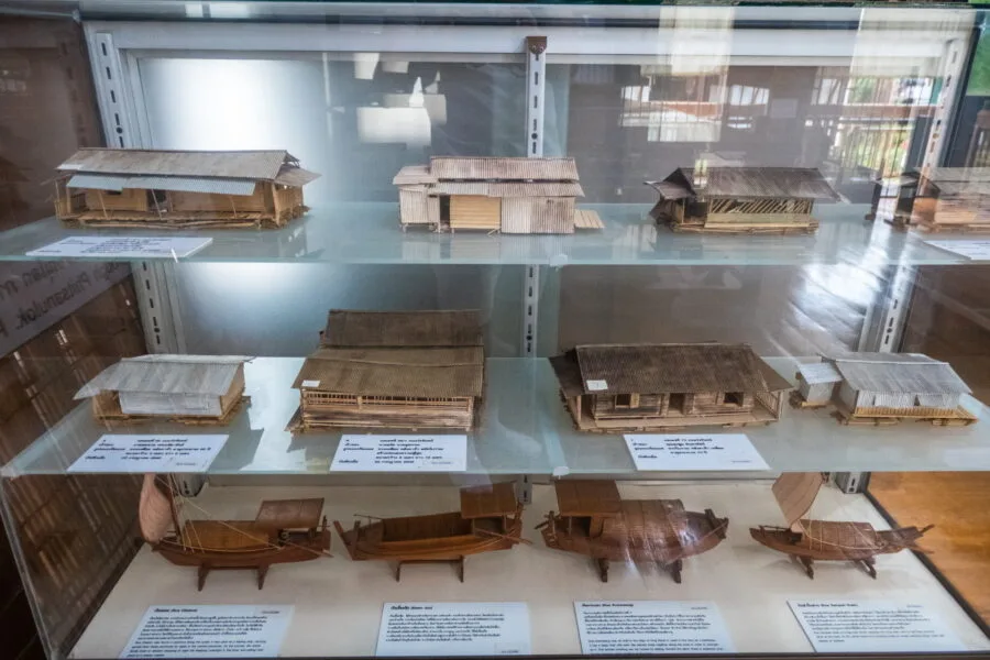 models building 2 museum sgt thawee phitsanulok