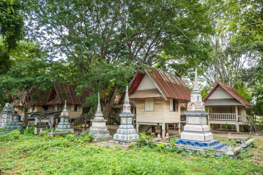 neighborhood monks wat aranyik phitsanulok