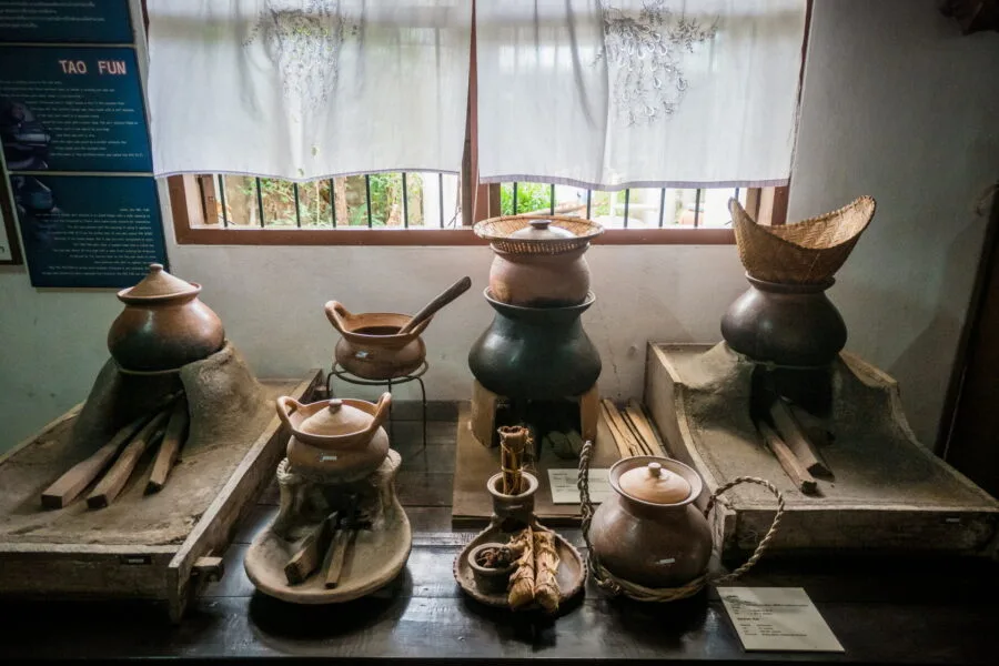 utensils museum sgt thawee phitsanulok