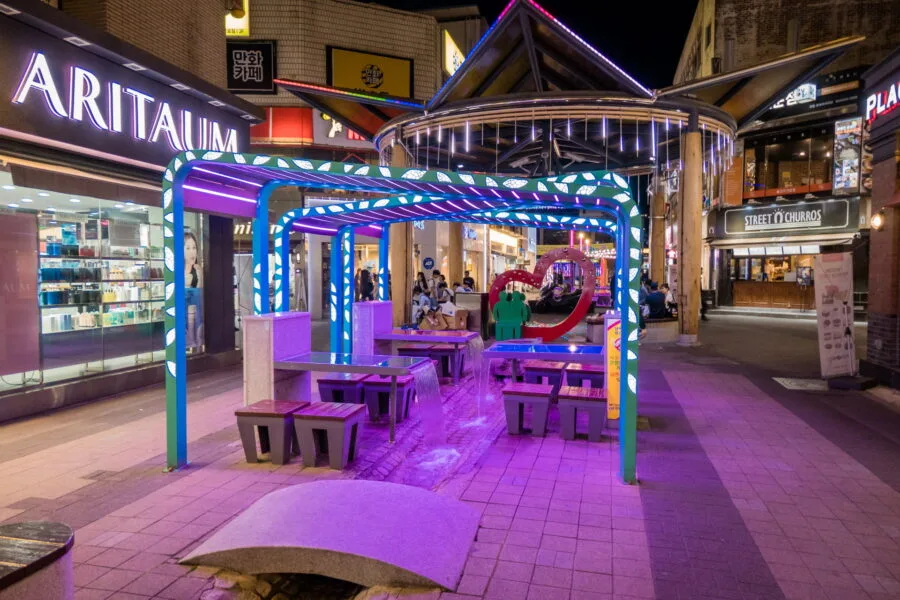 around andong market south korea