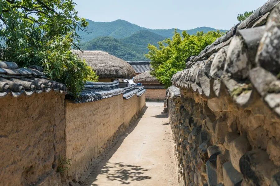 walk in hahoe south korea
