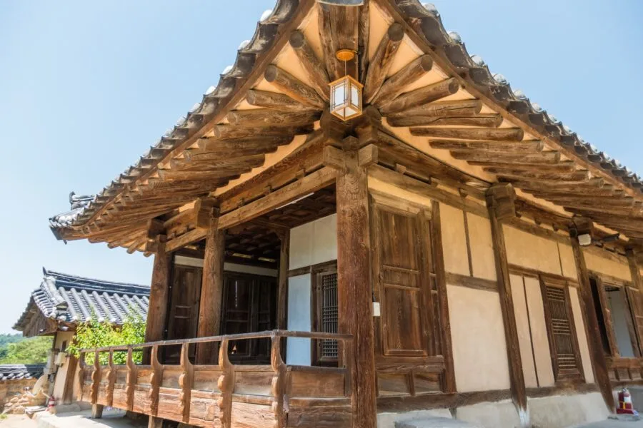 Chunghyodang Hahoe house building
