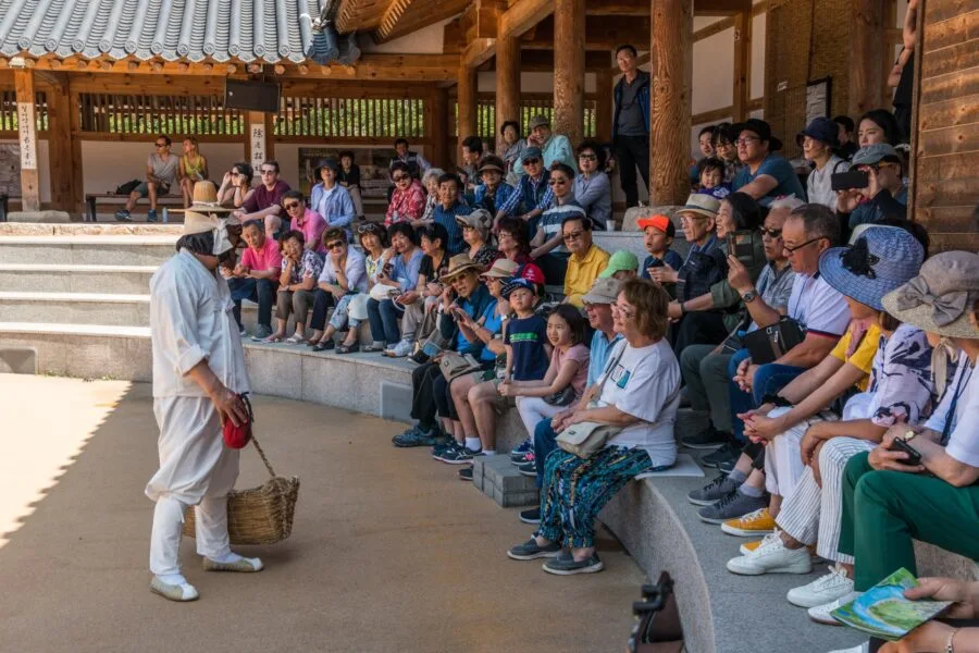 traditional dance hahoe masks