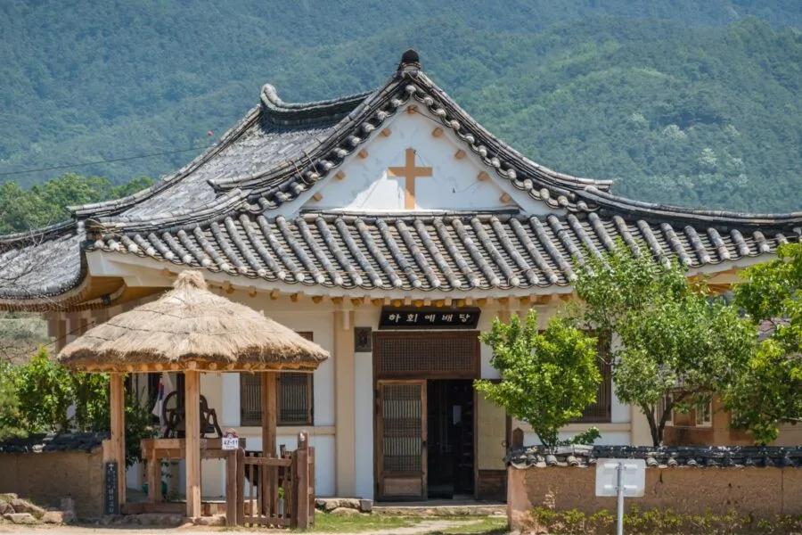 hahoe church south korea