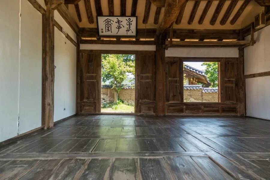 interior sarangchae house Chunghyodang hahoe