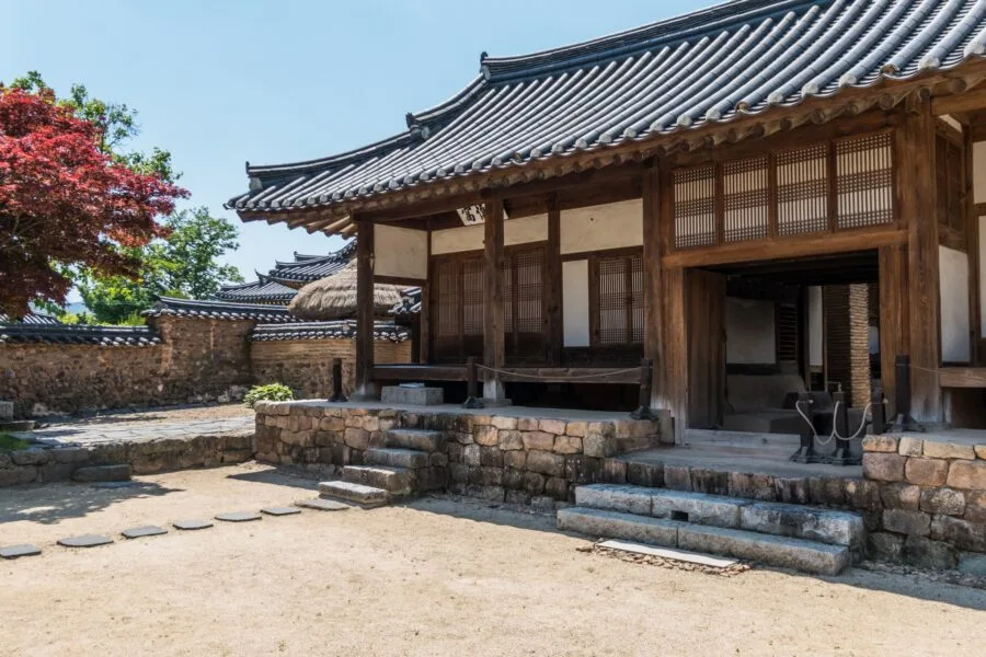 house in hahoe south korea