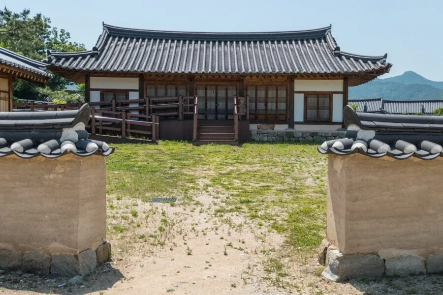hanok house hahoe south korea