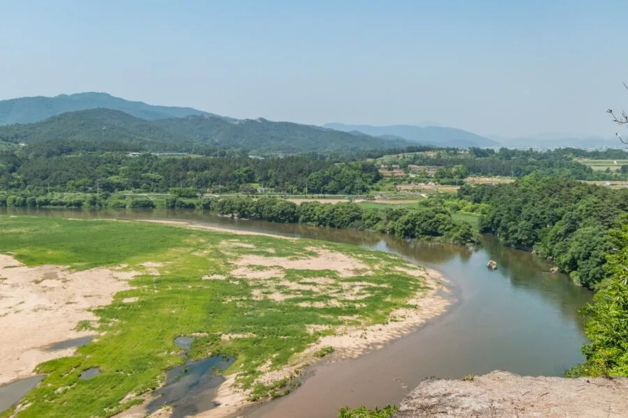 view from Buyongdae cliff