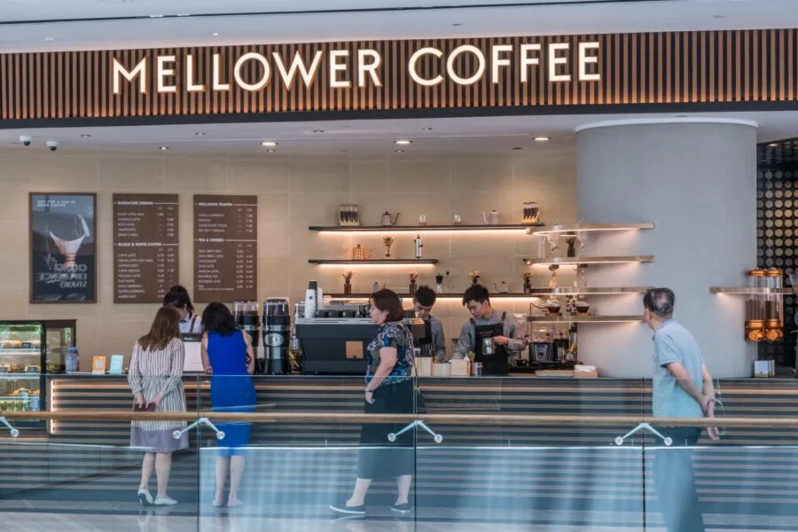 mellower coffe jewel changi airport singapore
