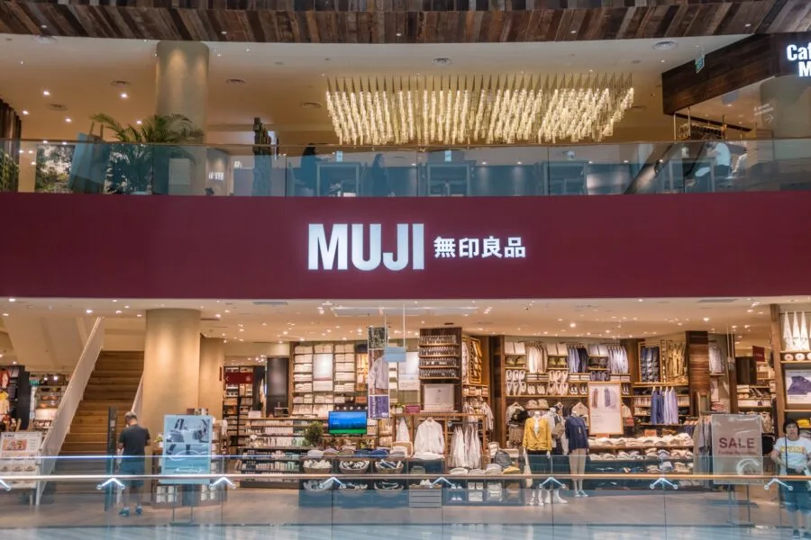 muji jewel changi airport singapore