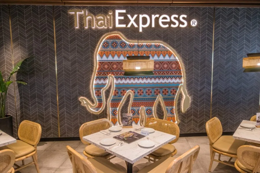 thai express restaurant jewel changi airport singapore