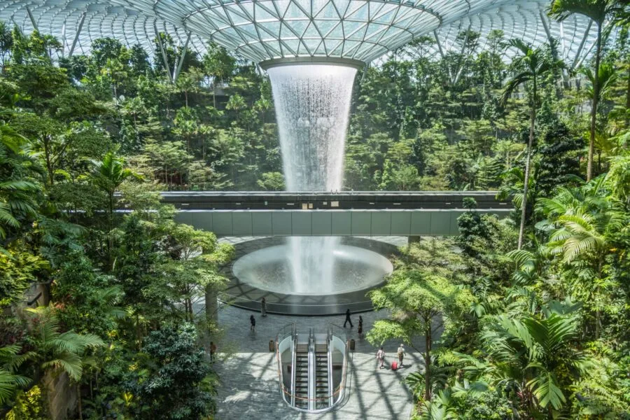 overview the jewel changi airport singapore