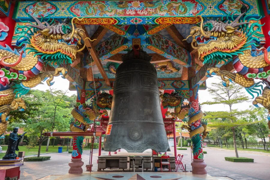 big bell - dragon descendants museum - suphan buri
