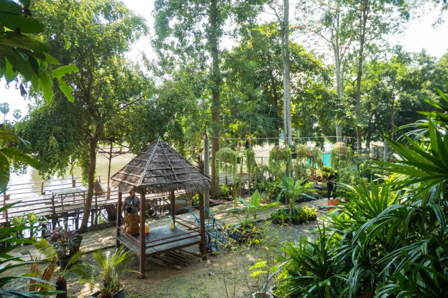 garden - ban rachan old market - singburi