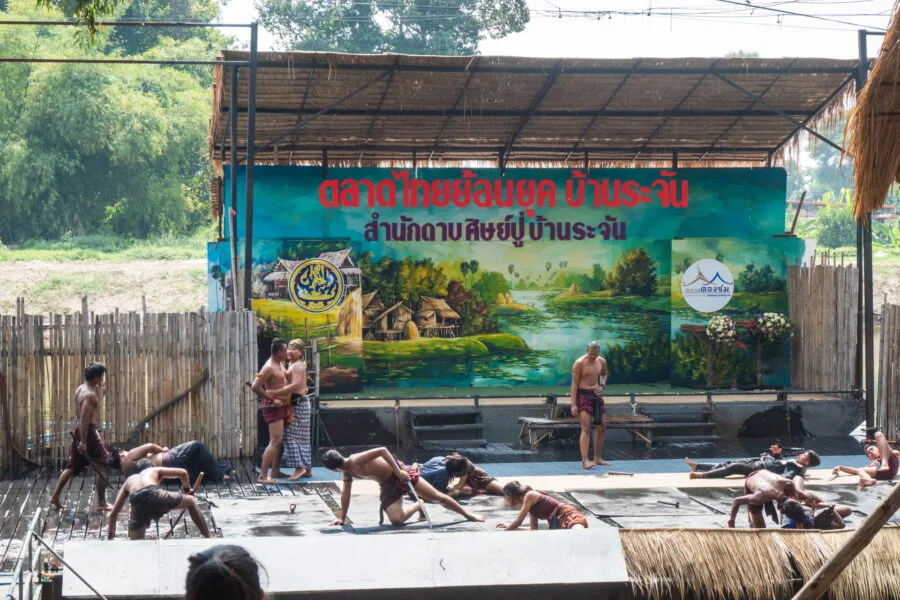 show - ban rachan old market - singburi