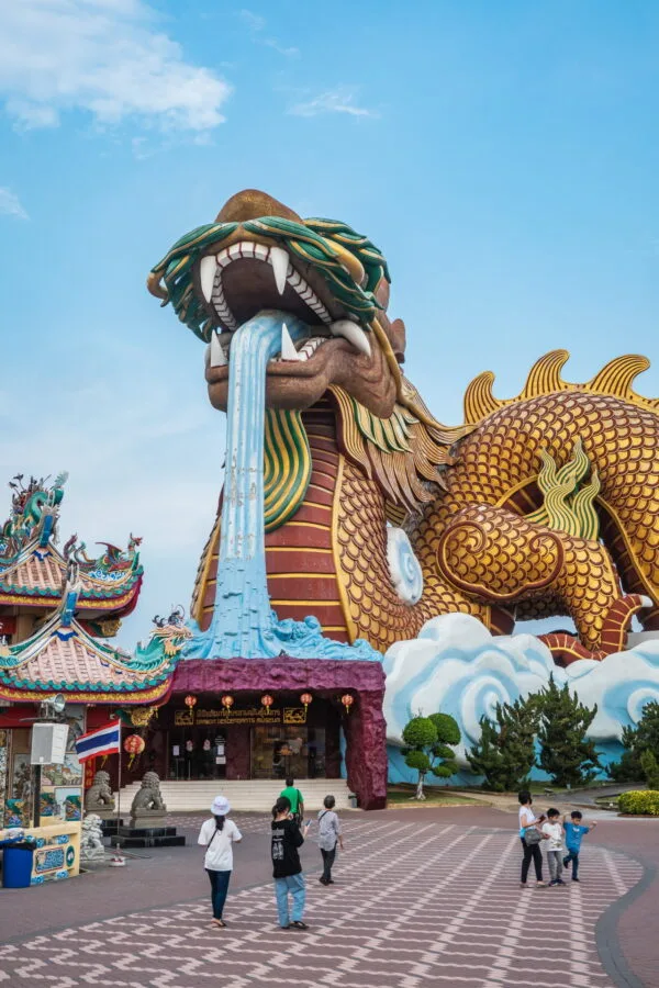 dragon head suphan buri