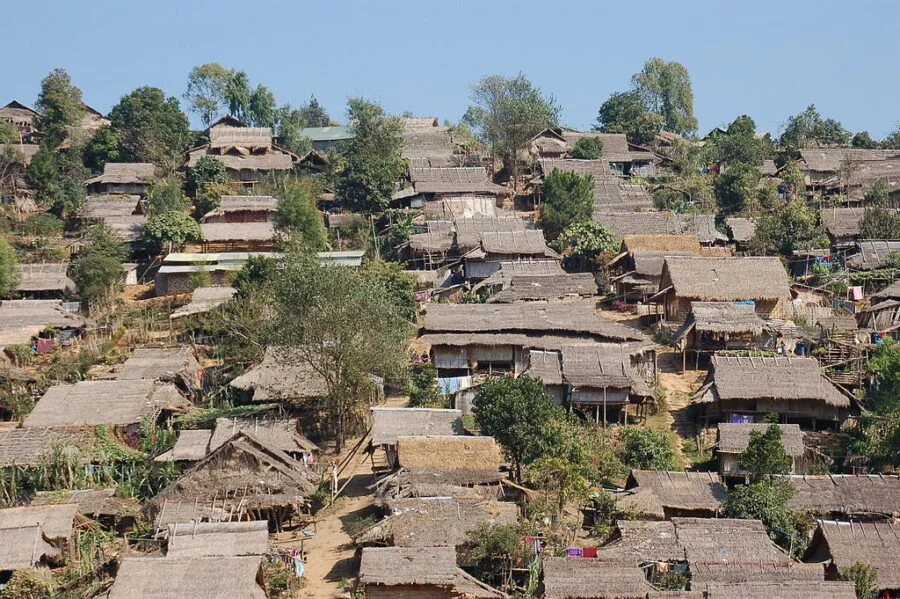 example refugee camp thailand