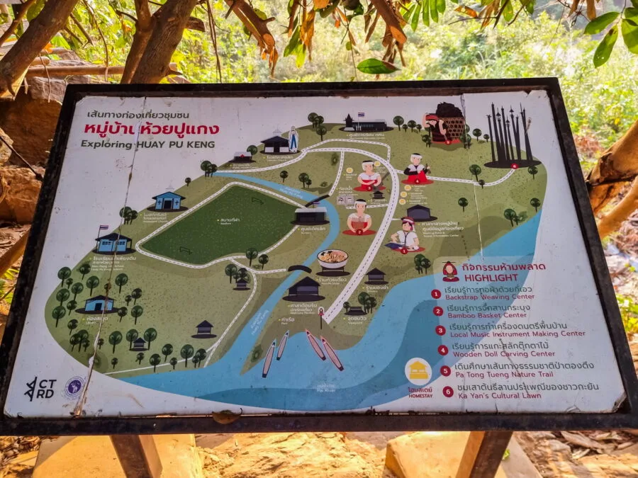 map village huay pu keng mae hong son