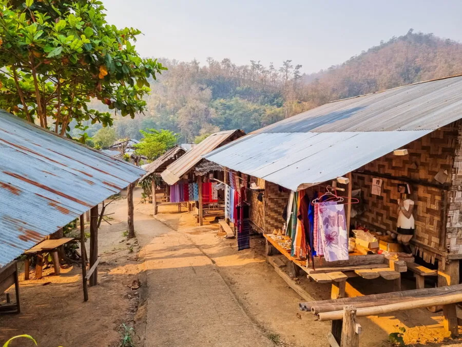 main street huay pu keng village