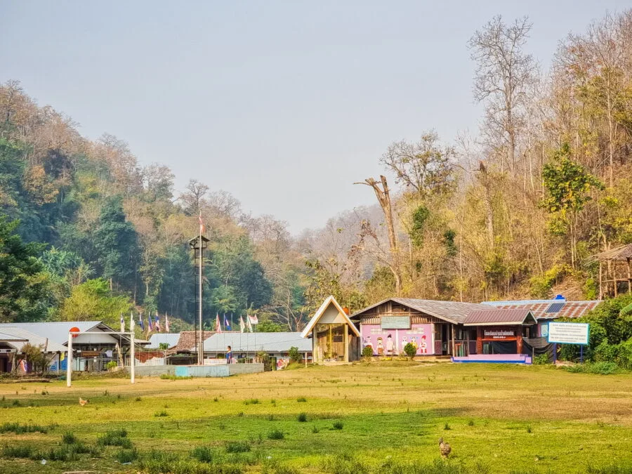 football field village ban huay pu keng