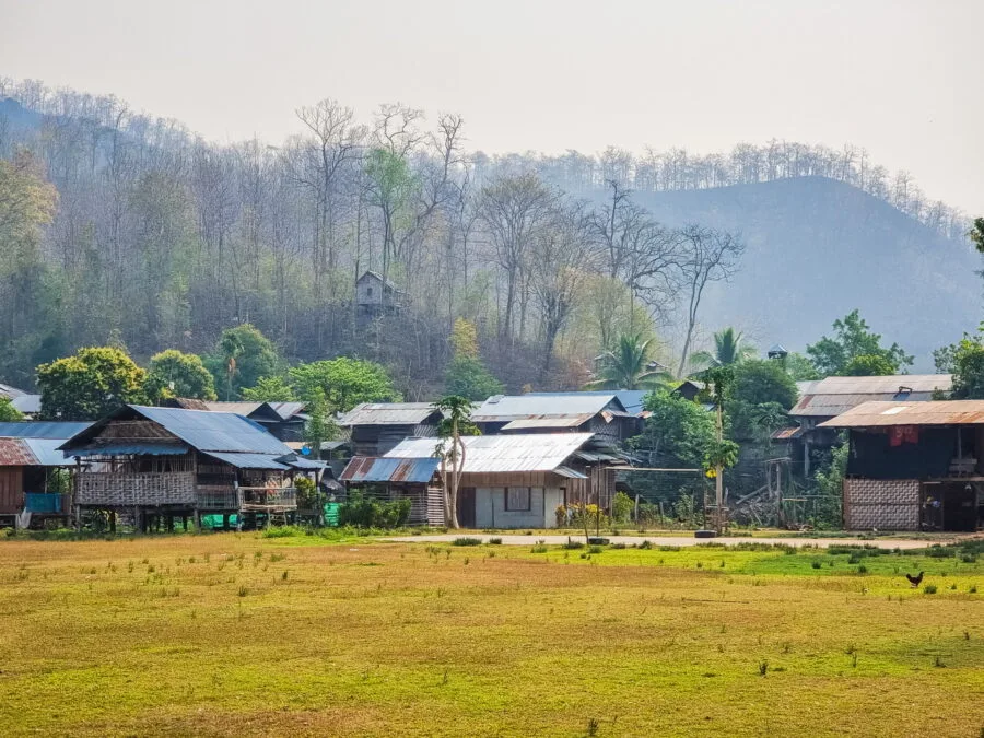 view of the village ban huay pu keng