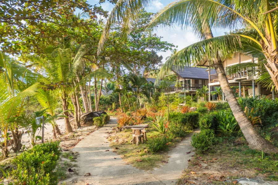 garden and bungalows villas ao noi resort ko kood