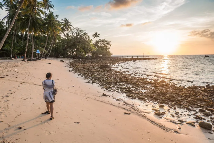 ao noi resort beach sunset ko kood