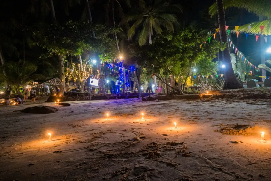 new year evening ao noi resort ko kood