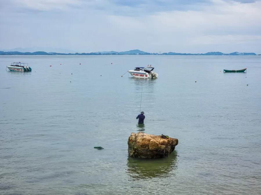 fisherman towards ao klang ko samet