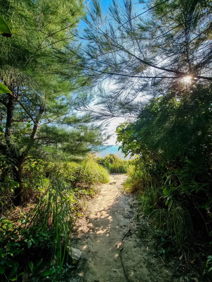 path to sunset view ko samet