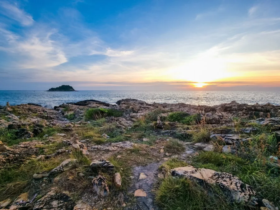laem toei sunset ko samet