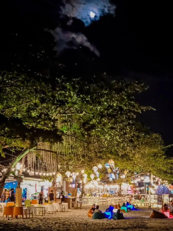 beach ao sai kaew night ko samet