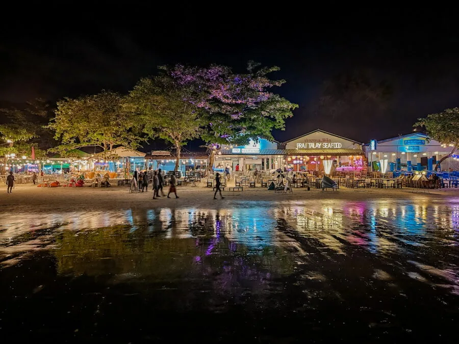 restaurants night sai kaew ko samet