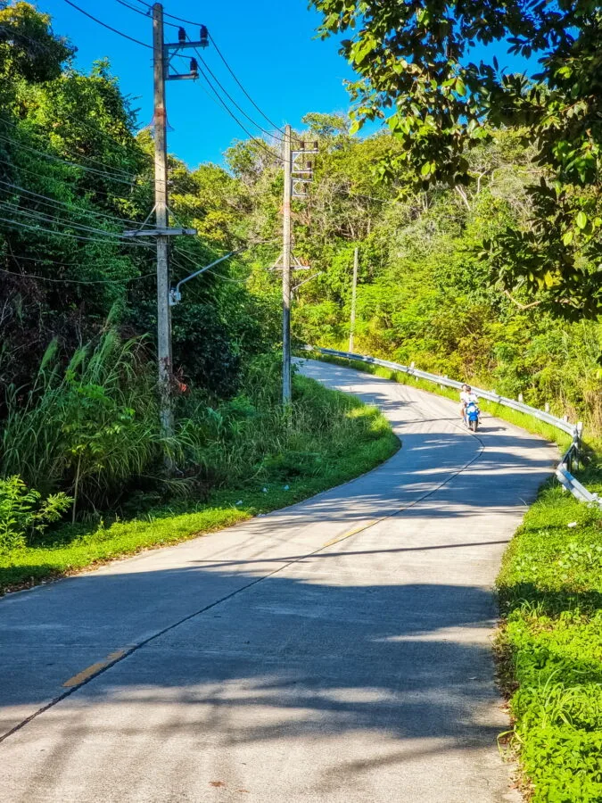 on the road to ko samet island