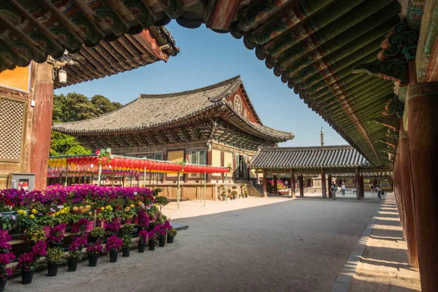 daeungjeon hall bulguksa gyeongju temple