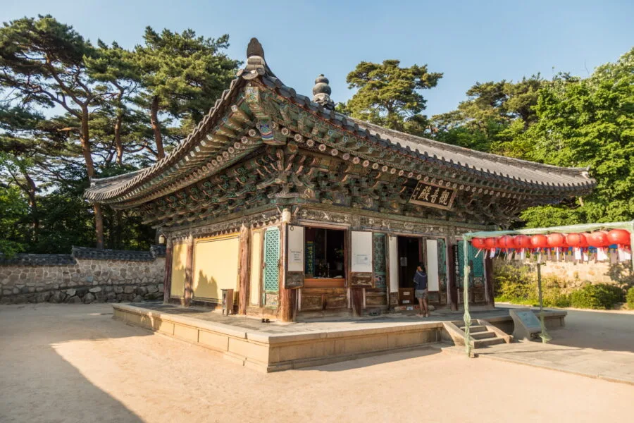 gwaneumjeon hall bulguksa gyeongju temple