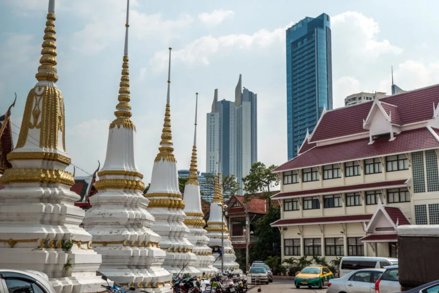 Wat Pathum Khongkha talat noi bangkok