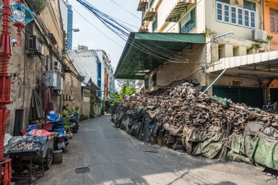 spare parts soi wanit 2 talat noi bangkok